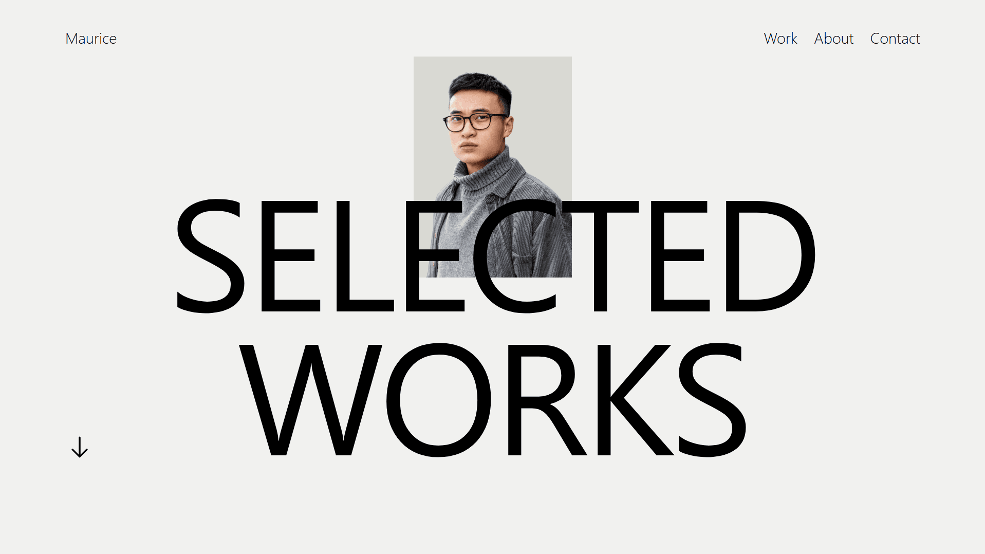 Portfolio Website for Maurice