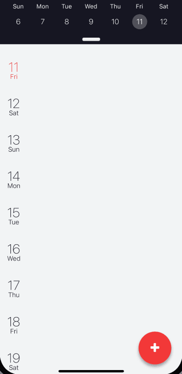 Calendar View